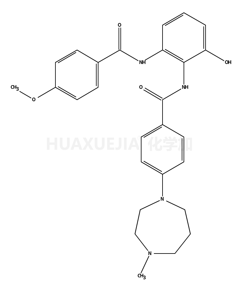 N-[2-羟基-6-(4-甲氧基苯甲酰氨基)苯基]-4-(4-甲基-1,4-二氮杂庚烷-1-基)苯甲酰胺