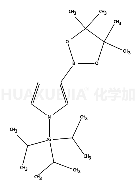 3-(4,4,5,5-四甲基-1,3,2-二噁硼烷-2-基)-1-[三s(1-甲基乙基)甲硅烷基]-1H-吡咯