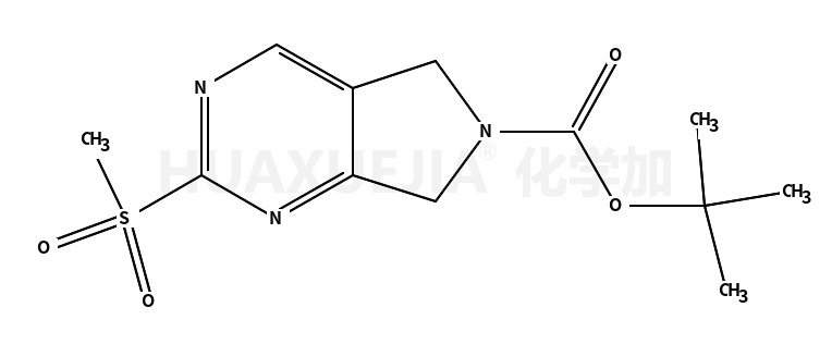 2-甲磺酰基-5H-吡咯并[3,4-d]嘧啶-6(7H)-甲酸叔丁酯