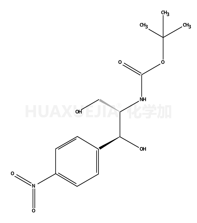 (1R,2R)-(-)-N-Boc-2-氨基-1-(4-硝基苯基)-1,3-丙二醇