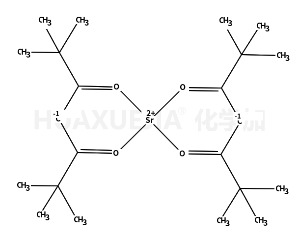 双(2,2,6,6,-四甲基-3,5-庚二酮酸)锶(II)