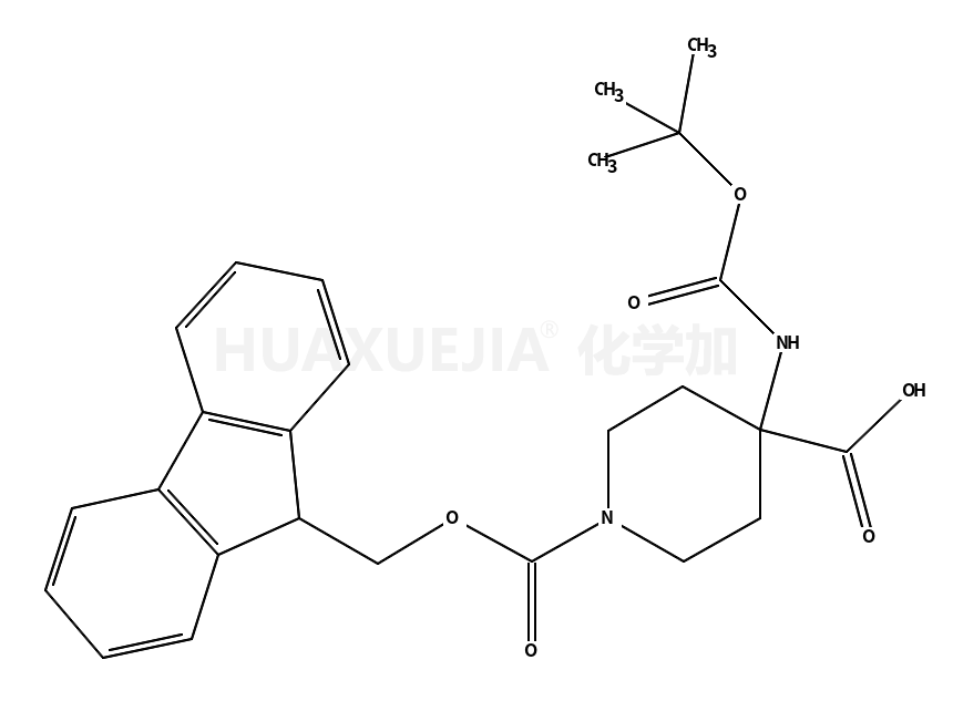 1-Fmoc-4-(Boc-氨基)哌啶-4-甲酸