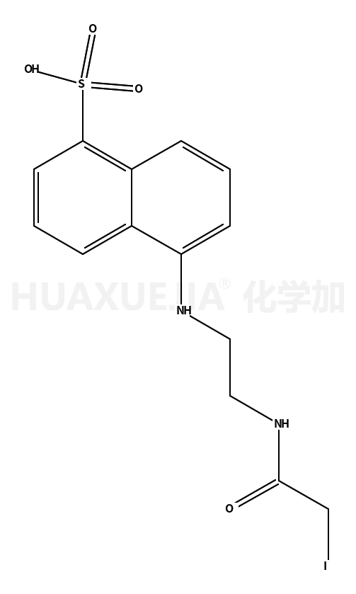 N-碘乙酰-N'-(5-磺基-1-萘)乙二胺