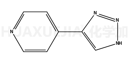 Pyridine, 4-(1H-1,2,3-triazol-4-yl)- (9CI)