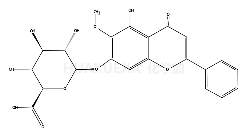 千层纸素A-7-0-β-D-葡萄糖醛酸苷