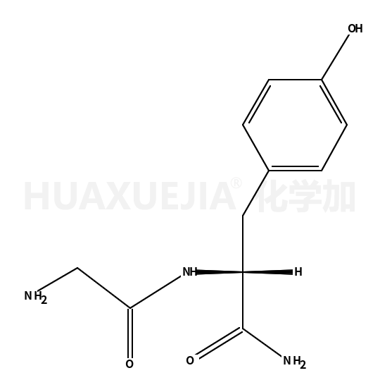2-[(2-aminoacetyl)amino]-3-(4-hydroxyphenyl)propanamide