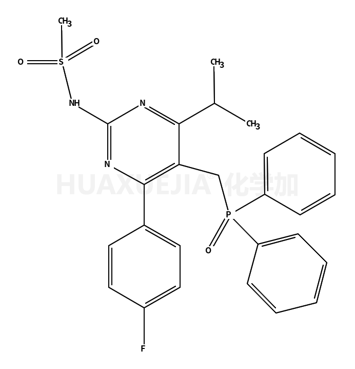 De((3,5-dihydroxyhept-6-enoic Acid)N-methyl) Diphenylphosphinyl Rosuvastatin