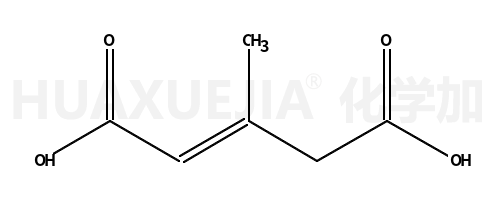 (E)-3-methylpent-2-enedioic acid