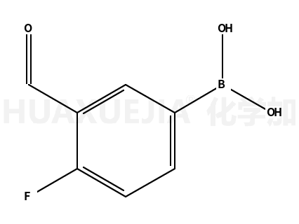 4-氟-3-醛基苯硼酸