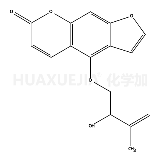 4-[(2-羟基-3-甲基-3-丁烯-1-基)氧基]-7H-呋喃并[3,2-G][1]苯并吡喃-7-酮