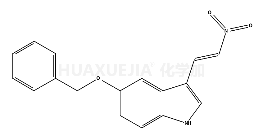 5-苄氧基-3-(2-硝基-乙烯基)-吲哚