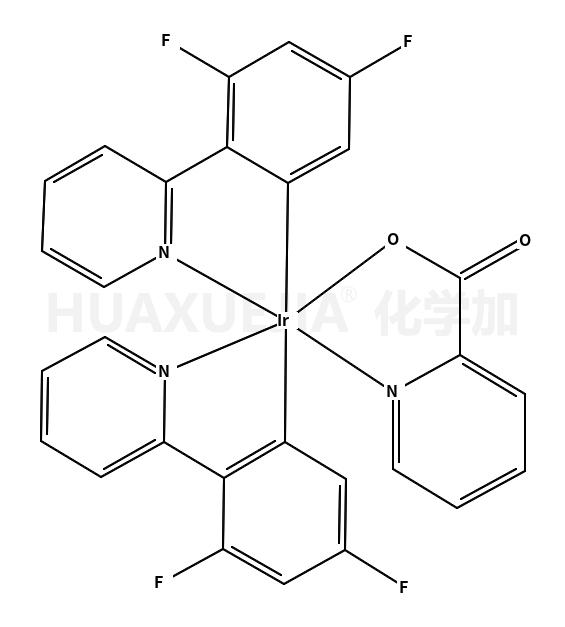 双(4,6-二氟苯基吡啶-N,C2)吡啶甲酰合铱