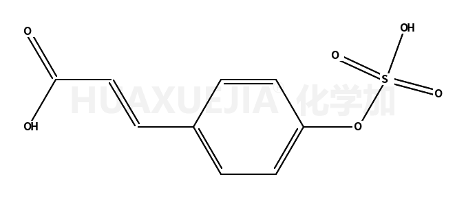 2-Propenoic acid, 3-[4-(sulfooxy)phenyl]-