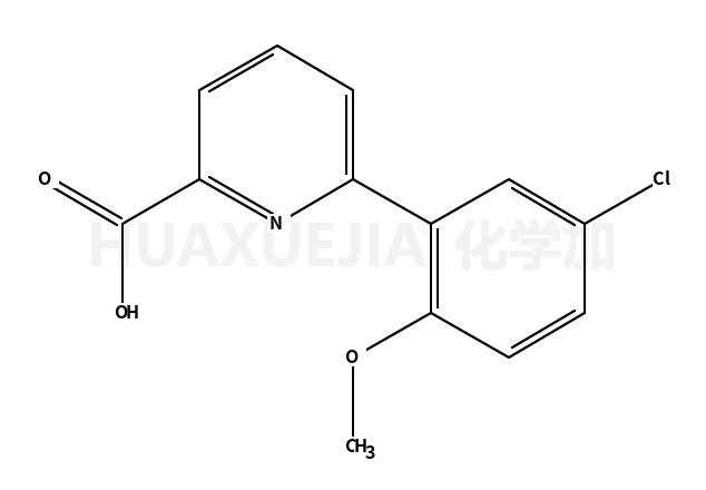 6-(5-氯-2-甲氧基苯基)甲酸吡啶