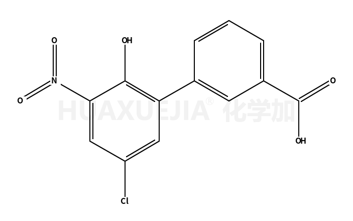 5-氯-2-羟基-3-硝基-(1,1-联苯)-3-羧酸