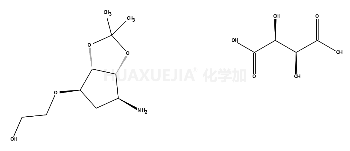 2-((3aR,4S,6R,6aS)-6-氨基-2,2-甲基四氢-3aH-环戊基[d][1,3]并二氧-4-氧)乙醇L-酒石酸盐