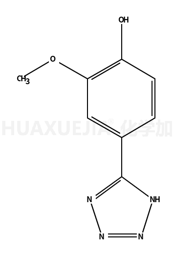 2-甲氧基-4-(2H-四唑-5-基)苯酚