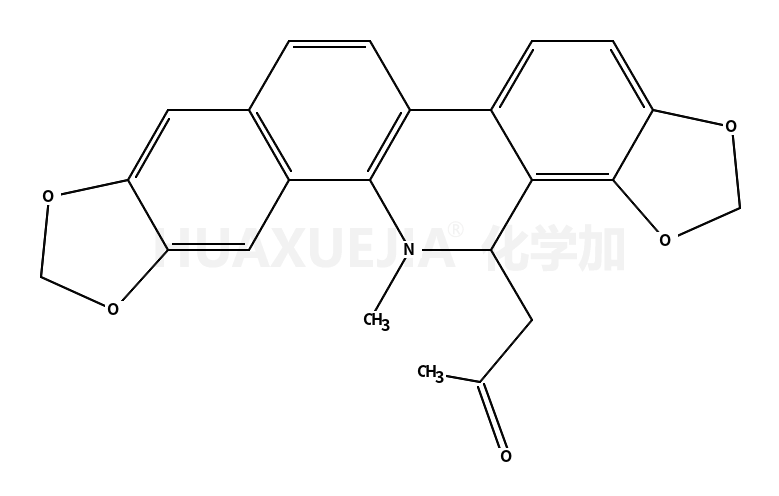 (+/-)-6-acetonyldihydrosanguinarine