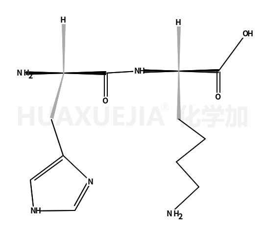 (2S)-6-amino-2-[[(2S)-2-amino-3-(1H-imidazol-5-yl)propanoyl]amino]hexanoic acid