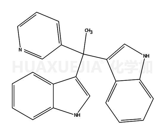 3-[1-(1H-indol-3-yl)-1-pyridin-3-ylethyl]-1H-indole