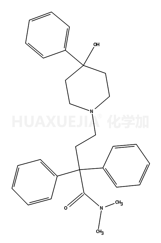 4-羟基-N,N-二甲基-alpha,alpha,4-三苯基-1-哌啶丁酰胺