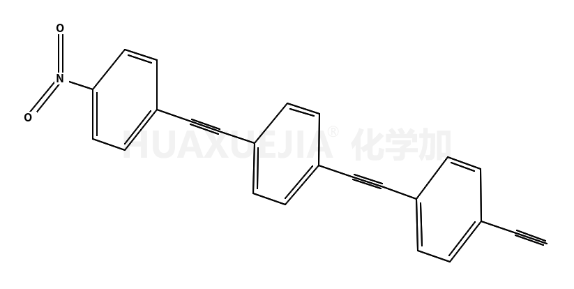 1-乙炔-4-((4-((4-硝基苯基)乙炔)苯基)乙炔)苯