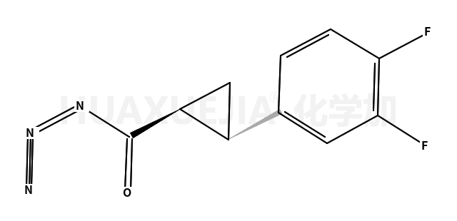 (1R,2R)-2-(3,4-Difluorophenyl)-cyclopropanecarbonyl Azide