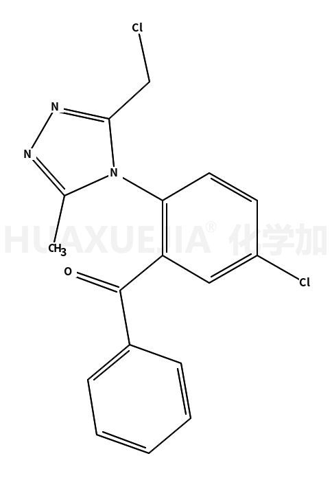 [5-chloro-2-[3-(chloromethyl)-5-methyl-1,2,4-triazol-4-yl]phenyl]-phenylmethanone