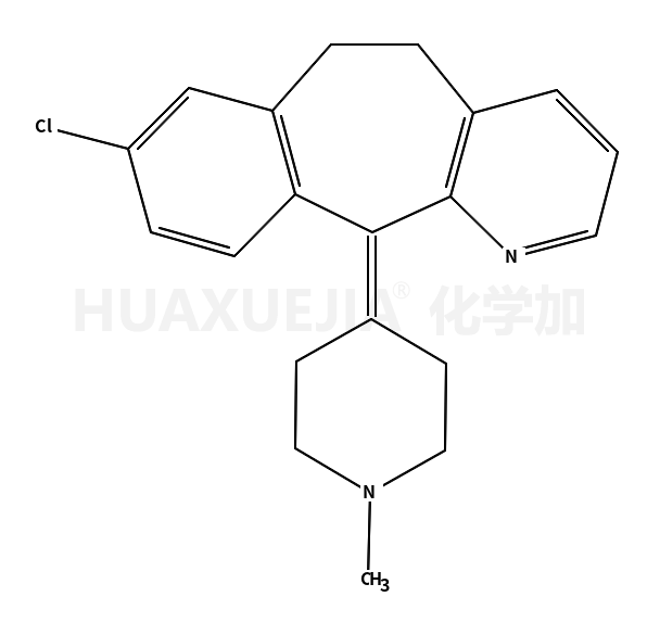 8-氯-6,11-二氫-11-(1-甲基-4-哌啶叉)-5H-苯并[5,6]環(huán)庚烷[1,2-b]吡啶