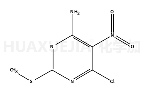 6-氯-2-(甲基硫代)-5-硝基嘧啶-4-胺