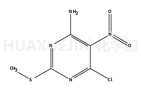 2-甲硫基-4-氯-5-硝基-6-氨基嘧啶