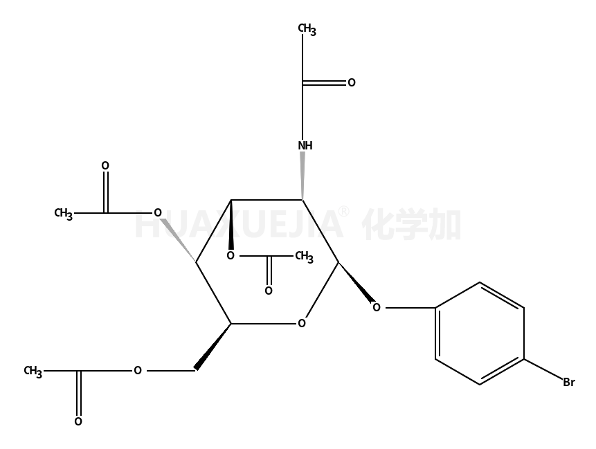 4-溴苯基2-乙酰氨基-3,4,6-三-o-乙酰基-2-脱氧-b-d-吡喃葡萄糖苷
