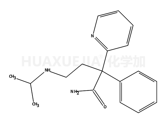 2-phenyl-4-(propan-2-ylamino)-2-pyridin-2-ylbutanamide