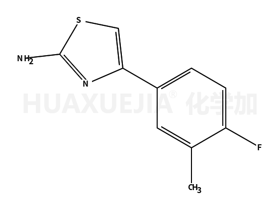 2-氨基-4-(4'-氟3'-甲基)苯基噻唑