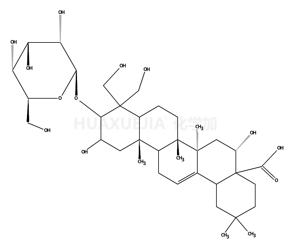 桔梗皂苷元-3-O-β-D-吡喃葡萄糖苷