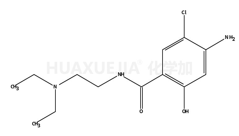 4-amino-5-chloro-N-[2-(diethylamino)ethyl]-2-hydroxybenzamide