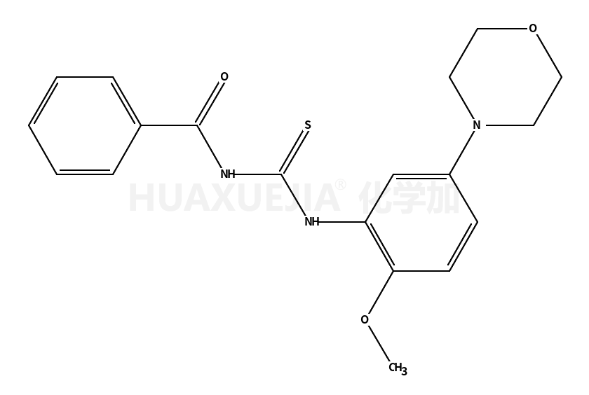N-[(2-methoxy-5-morpholin-4-ylphenyl)carbamothioyl]benzamide