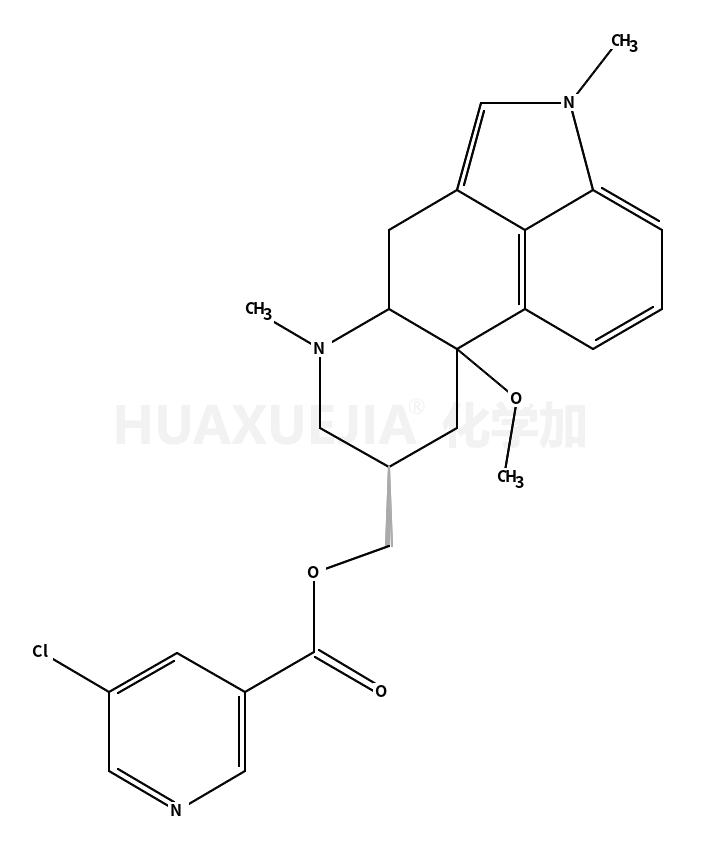 [(8β)-10-Methoxy-1,6-dimethylergolin-8-yl]methyl 5-chloronicotina te