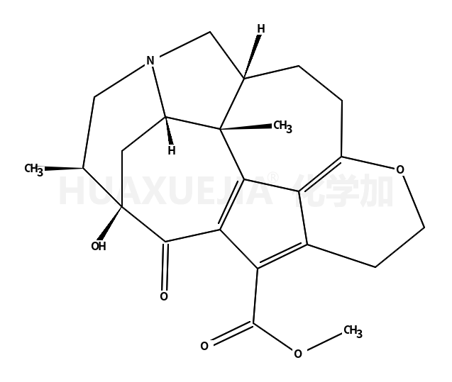 methyl (5aS,9R,10S,11aR,11bS)-10-hydroxy-9,11b-dimethyl-14-oxo-1,2,4,5,5a,6,8,9,10,11,11a,11b-dodecahydro-10,12-methanopyrano[2',3',4':8,1]azuleno[4,5-a]indolizine-13-carboxylate