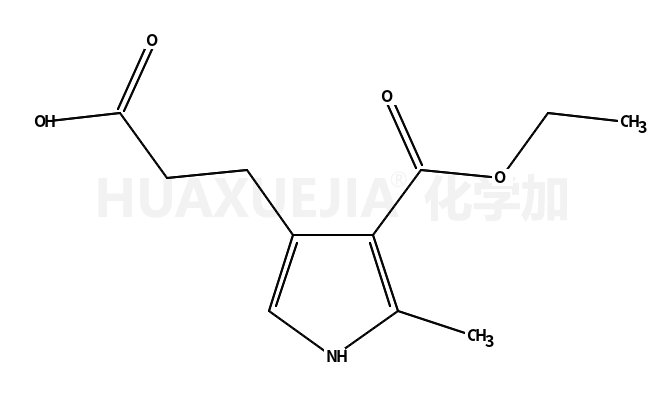4-(2-羧基-乙基)-2-甲基-1H-吡咯-3-羧酸乙酯