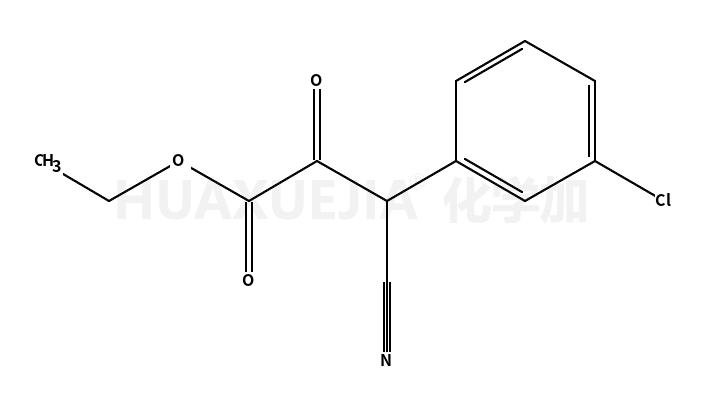 3-(3-氯-苯基)-3-氰基-2-氧代-丙酸乙酯