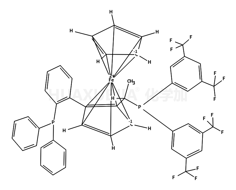 (R)-(-)-1-[(R)-2-(2'-Diphenylphosphinophenyl)ferrocenyl]ethylbis(di-3,5-trifluoromethylphenyl)phosphine, min. 97%