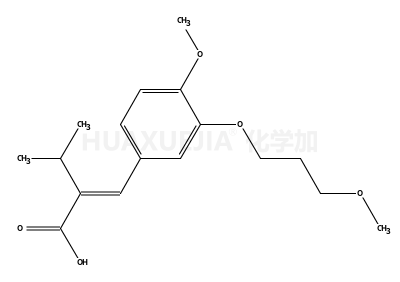 2-异丙基-3-[4-甲氧基-3-(3-甲氧基丙氧基)苯基]丙烯酸