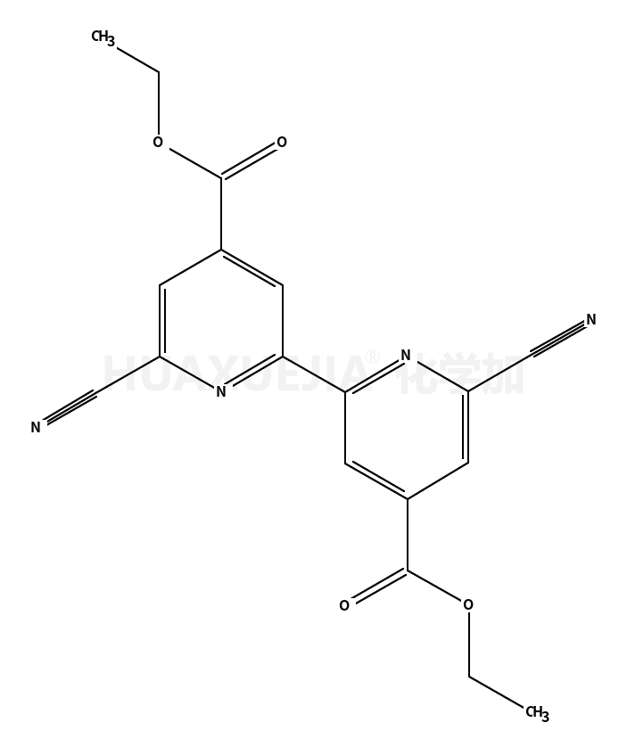 6,6'-二氰基-4,4'-双（乙氧羰基）-2,2'-联吡啶