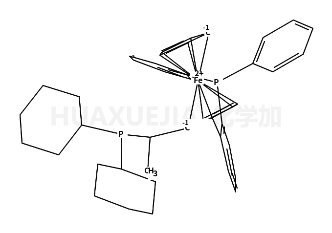 (R)-(-)-1-[(R)-2-(2'-Diphenylphosphinophenyl)ferrocenyl]ethyldicyclohexylphosphine, min. 97%