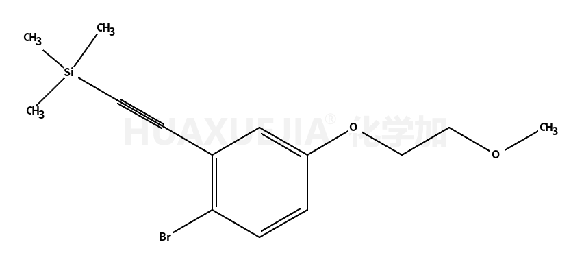 （2-溴-5-（2-甲氧基乙氧基）苯基）乙炔基）三甲基硅烷