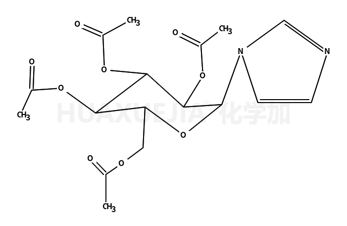 1-(2,3,4,6-四-o-乙酰基-b-d-吡喃葡萄糖)咪唑
