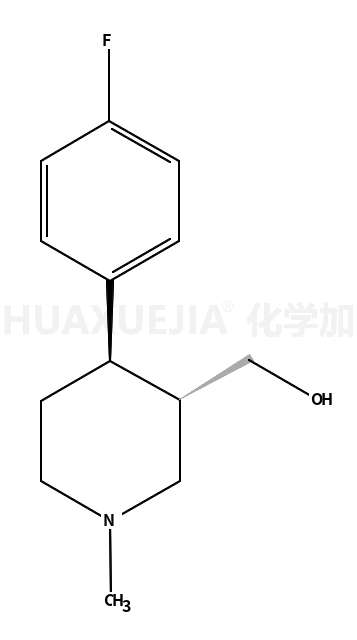 (-)-trans-4-(4'-Fluorophenyl)-3-hydroxymethyl-N-methyl-piperidine