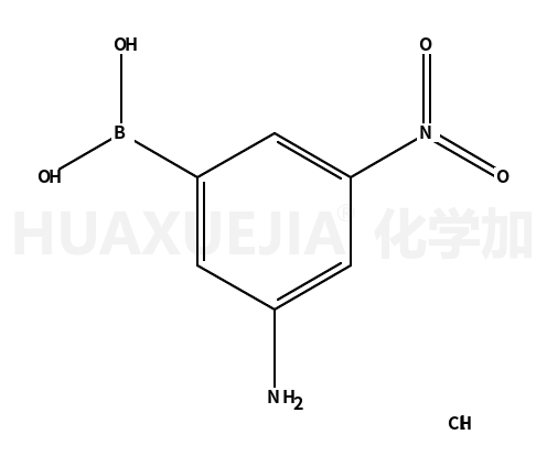 3-氨基-5-硝基苯基硼酸盐酸盐