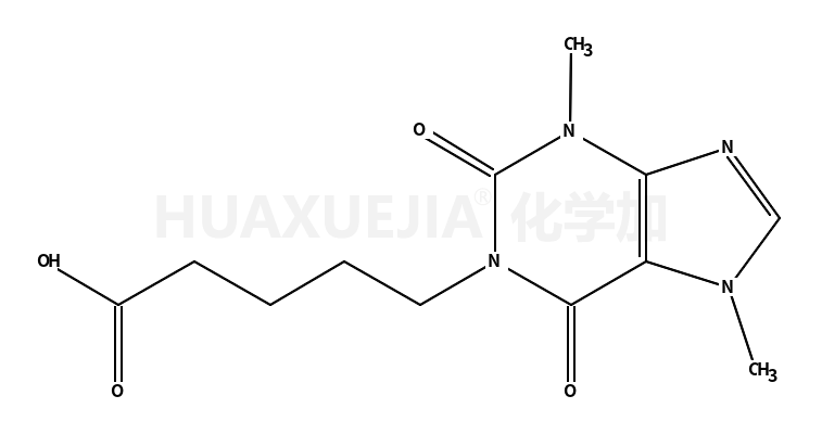 5-(3,7-dimethyl-2,6-dioxopurin-1-yl)pentanoic acid